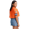 Denver Broncos NFL Womens Gameday Mesh Crop Top