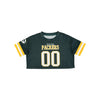 Green Bay Packers NFL Womens Gameday Mesh Crop Top