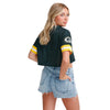 Green Bay Packers NFL Womens Gameday Mesh Crop Top