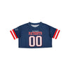 New England Patriots NFL Womens Gameday Mesh Crop Top