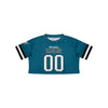 Philadelphia Eagles NFL Womens Gameday Mesh Crop Top