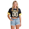 Pittsburgh Steelers NFL Womens Gameday Mesh Crop Top