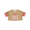 San Francisco 49ers NFL Womens Gameday Mesh Crop Top