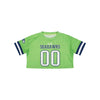 Seattle Seahawks NFL Womens Gameday Mesh Crop Top