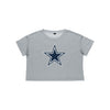 Dallas Cowboys NFL Womens Alternate Team Color Crop Top