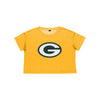 Green Bay Packers NFL Womens Alternate Team Color Crop Top