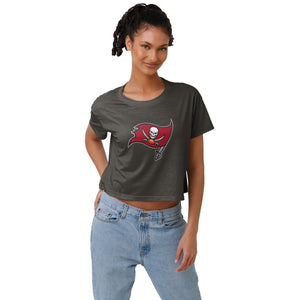Tampa Bay Buccaneers NFL Womens Alternate Team Color Crop Top
