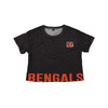 Cincinnati Bengals NFL Womens Bottom Line Crop Top