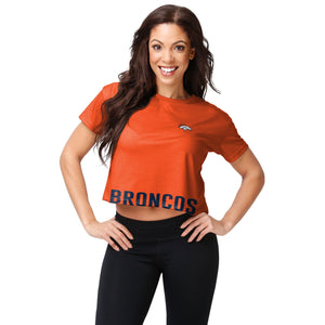 Denver Broncos NFL Womens Bottom Line Crop Top