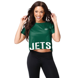 New York Jets NFL Womens Bottom Line Crop Top