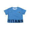 Tennessee Titans NFL Womens Bottom Line Crop Top