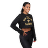 New Orleans Saints NFL Womens Cropped Team Crewneck