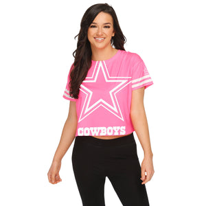 Dallas Cowboys NFL Womens Highlights Crop Top
