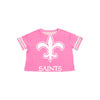 New Orleans Saints NFL Womens Highlights Crop Top