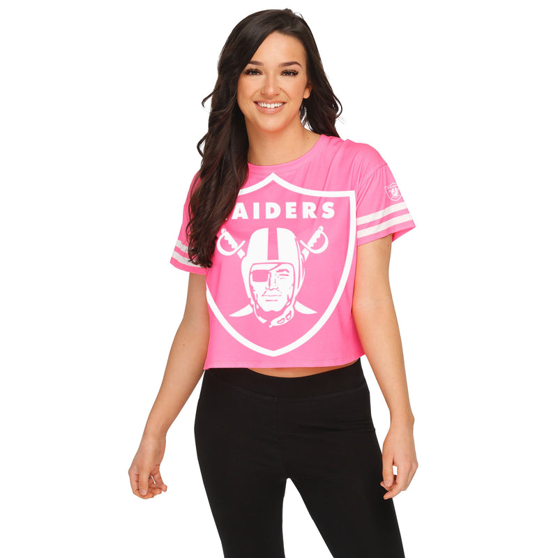 Las Vegas Raiders NFL Womens Highlights Crop Top