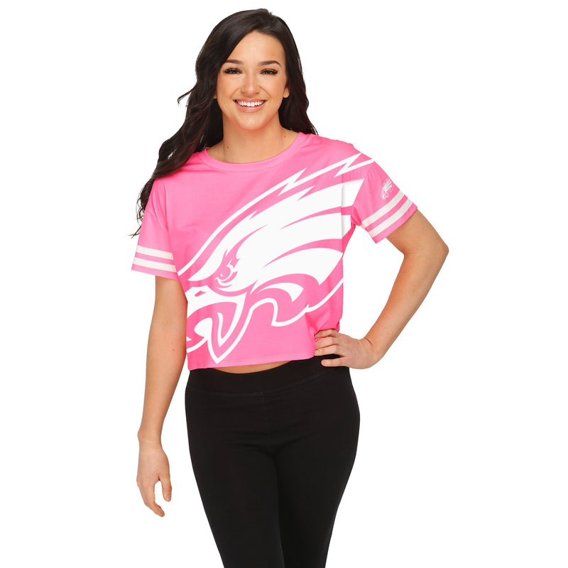 Philadelphia Eagles NFL Womens Highlights Crop Top