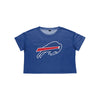 Buffalo Bills NFL Womens Solid Big Logo Crop Top