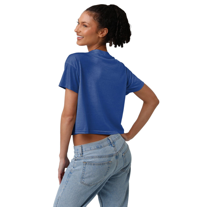 Buffalo Bills Womens Bottom Line Crop Top