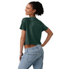 Green Bay Packers NFL Womens Solid Big Logo Crop Top