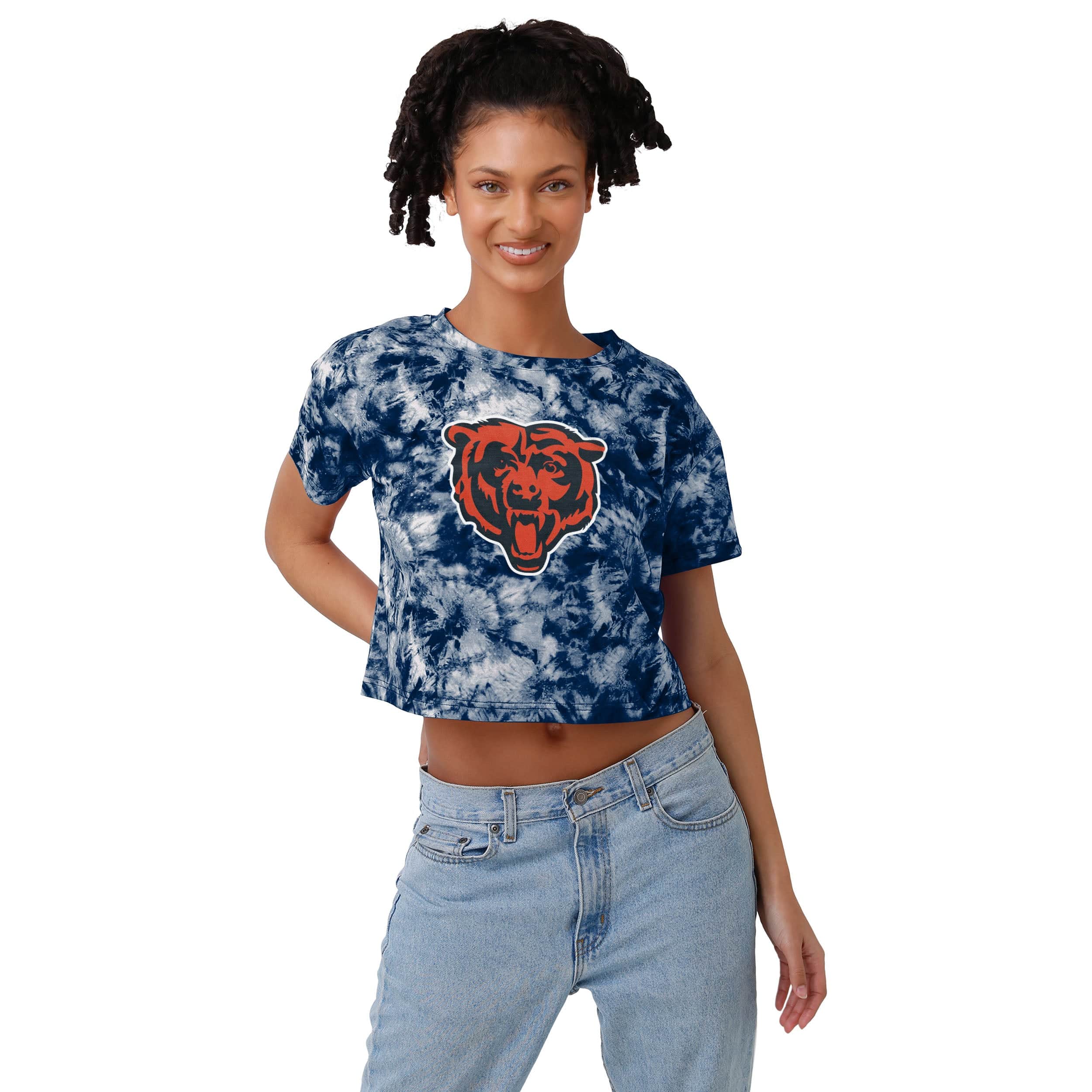 Chicago Bears NFL Womens Bottom Line Crop Top