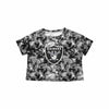 Las Vegas Raiders NFL Womens Tie-Dye Big Logo Crop Top