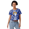 Los Angeles Rams NFL Womens Tie-Dye Big Logo Crop Top