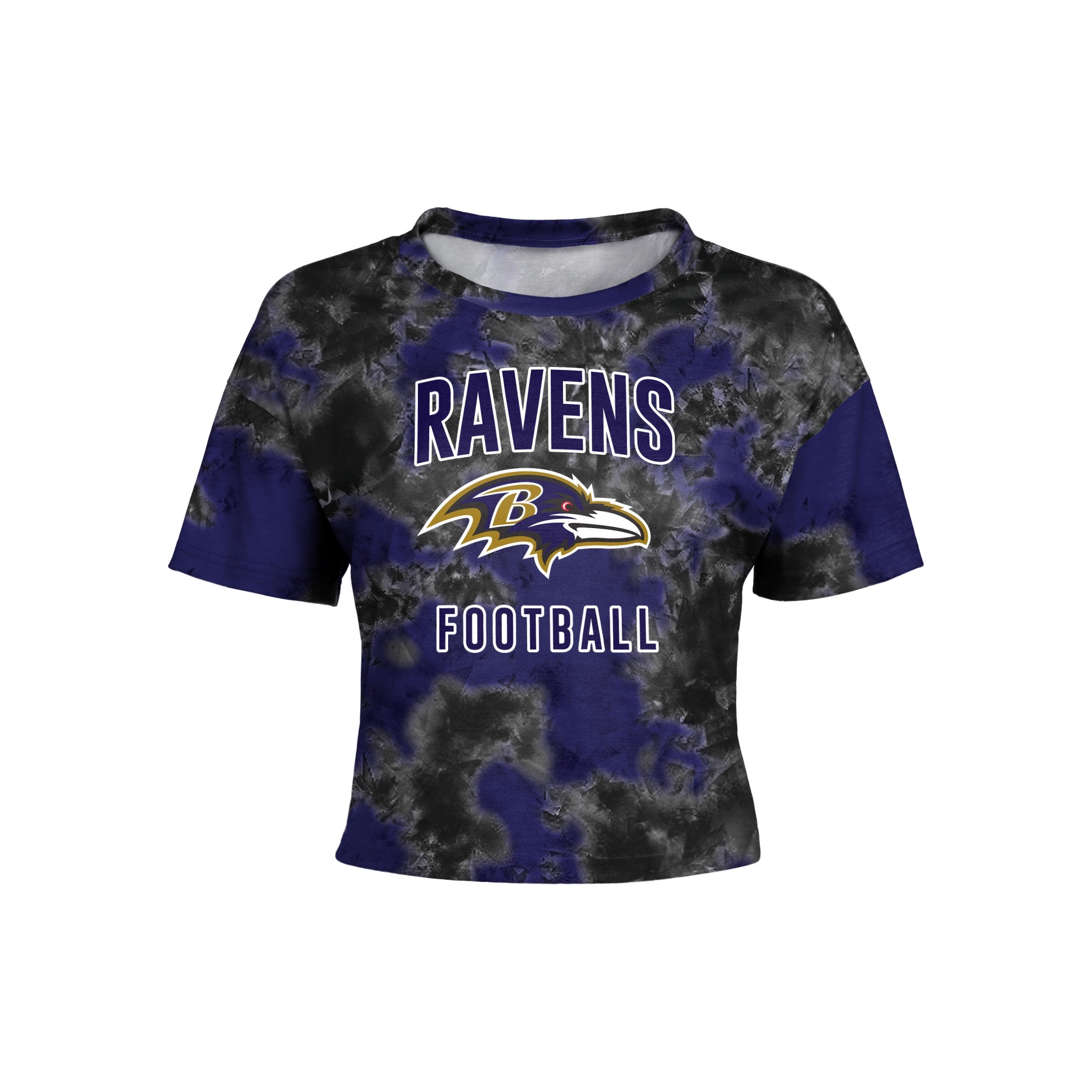 NFL Baltimore Ravens Tie Dye Long Sleeve Flea Market Tee