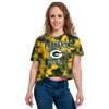 Green Bay Packers NFL Womens To Tie-Dye For Crop Top