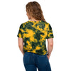 Green Bay Packers NFL Womens To Tie-Dye For Crop Top