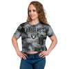 Las Vegas Raiders NFL Womens To Tie-Dye For Crop Top