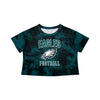 Philadelphia Eagles NFL Womens To Tie-Dye For Crop Top