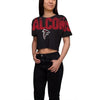 NFL Womens Distressed Wordmark Crop Top - Pick Team