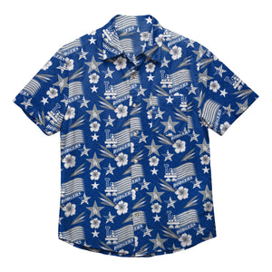 Los Angeles Dodgers MLB Mens Americana Button Up Shirt