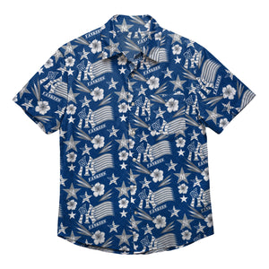 New York Yankees MLB Mens Americana Button Up Shirt