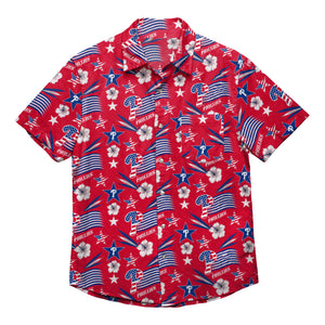 Philadelphia Phillies MLB Mens Americana Button Up Shirt