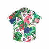 Chicago Cubs MLB Mens Flamingo Button Up Shirt