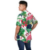 Cleveland Guardians MLB Mens Flamingo Button Up Shirt