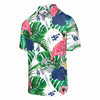 Los Angeles Dodgers MLB Mens Flamingo Button Up Shirt