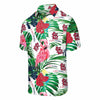 St Louis Cardinals MLB Mens Flamingo Button Up Shirt