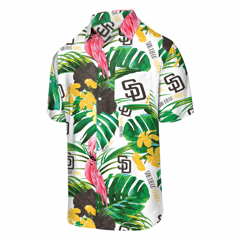 New York Yankees Mlb Mens Flamingo Hawaiian Shirts For Men And