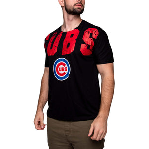 Chicago Cubs MLB Mens Legacy Wordmark T-Shirt