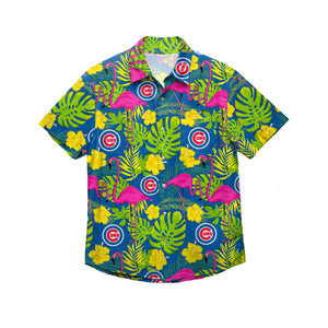 Chicago Cubs MLB Mens Highlights Button Up Shirt