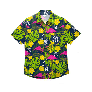 New York Yankees MLB Mens Highlights Button Up Shirt