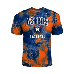 Houston Astros Camo Tie-Dye T-Shirt