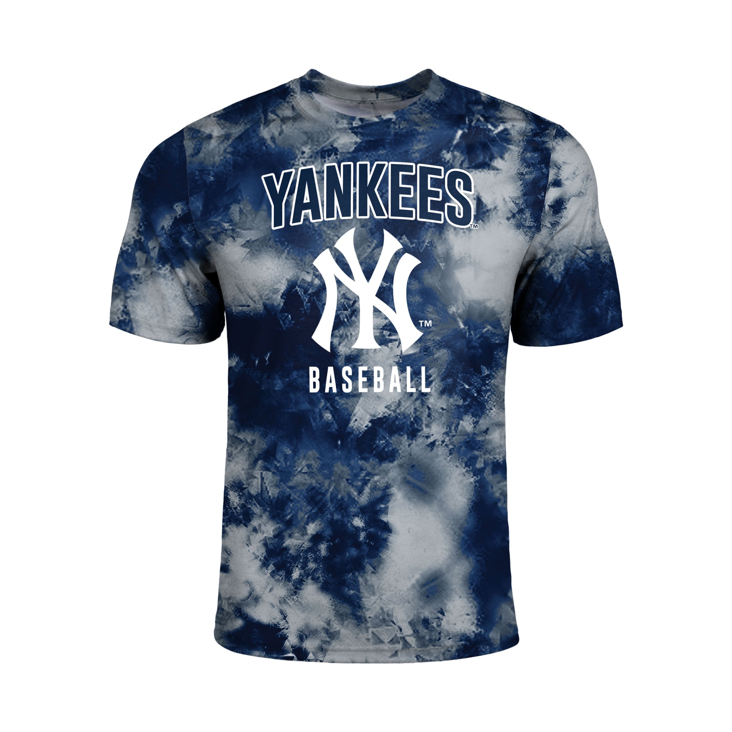 New York Yankees V Tie-Dye T-Shirt
