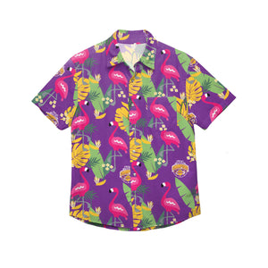 Los Angeles Lakers 2020 NBA Champions Floral Button Up Shirt