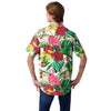 Iowa State Cyclones NCAA Mens Flamingo Button Up Shirt