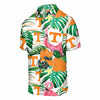 Tennessee Volunteers NCAA Mens Flamingo Button Up Shirt