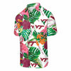Virginia Tech Hokies NCAA Mens Flamingo Button Up Shirt