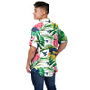 West Virginia Mountaineers NCAA Mens Flamingo Button Up Shirt